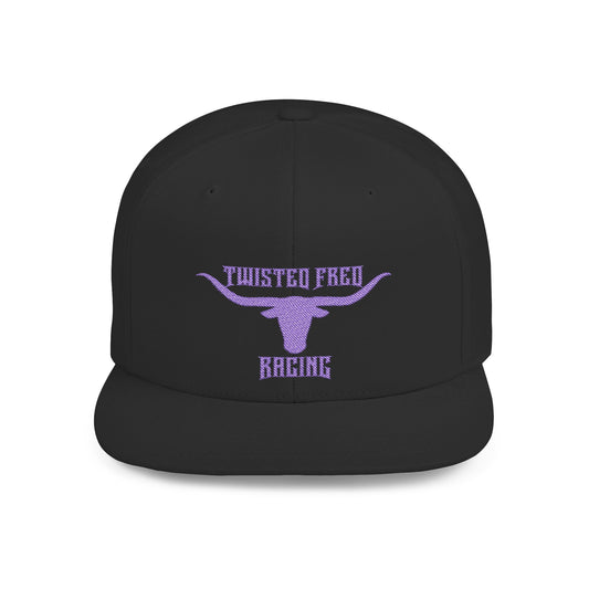 Long horn PURPLE TWFR snap back