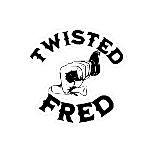 Classic Twisted Fred sticker