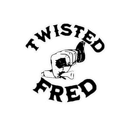 Classic Twisted Fred sticker