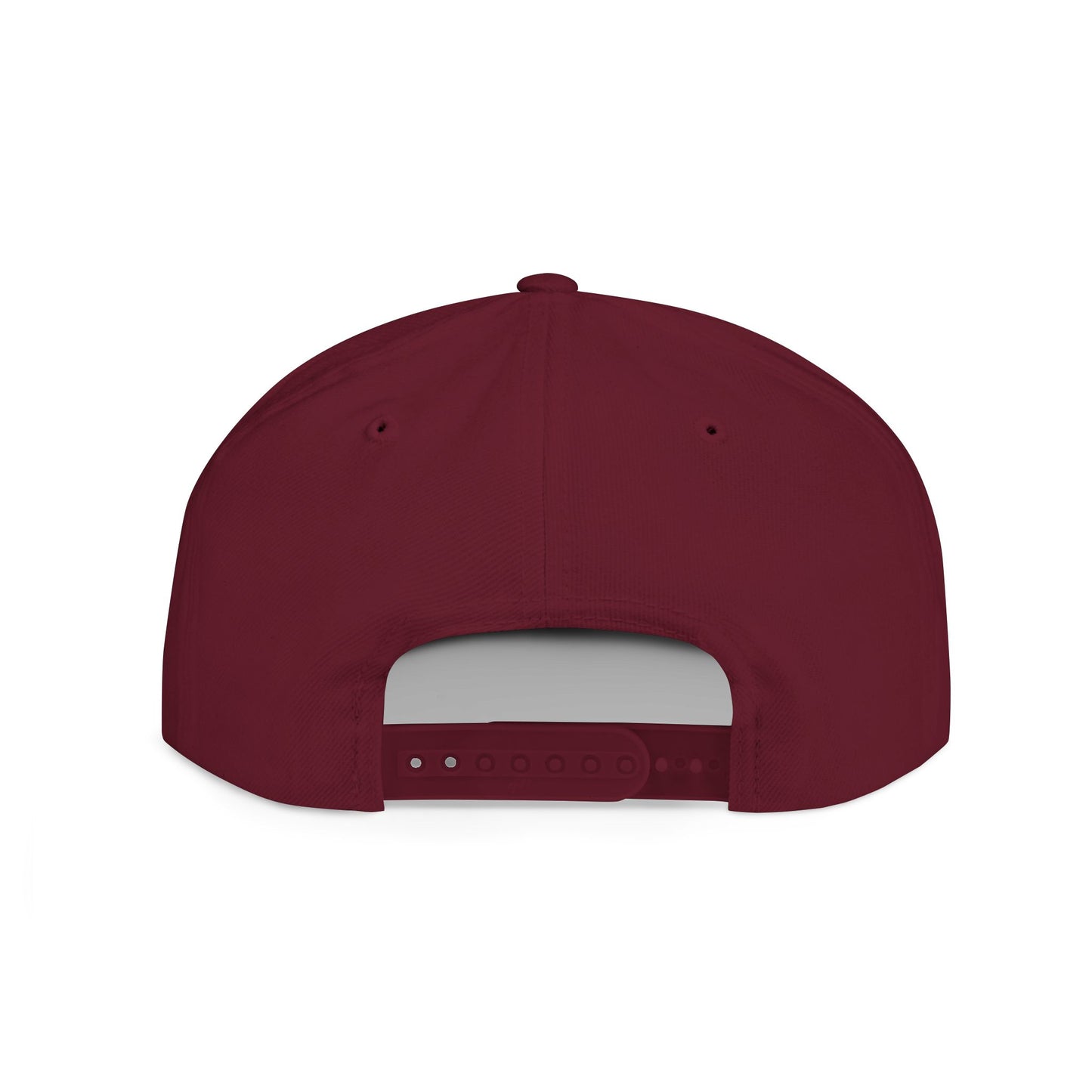 When in doubt throttle out black flat brim snapback