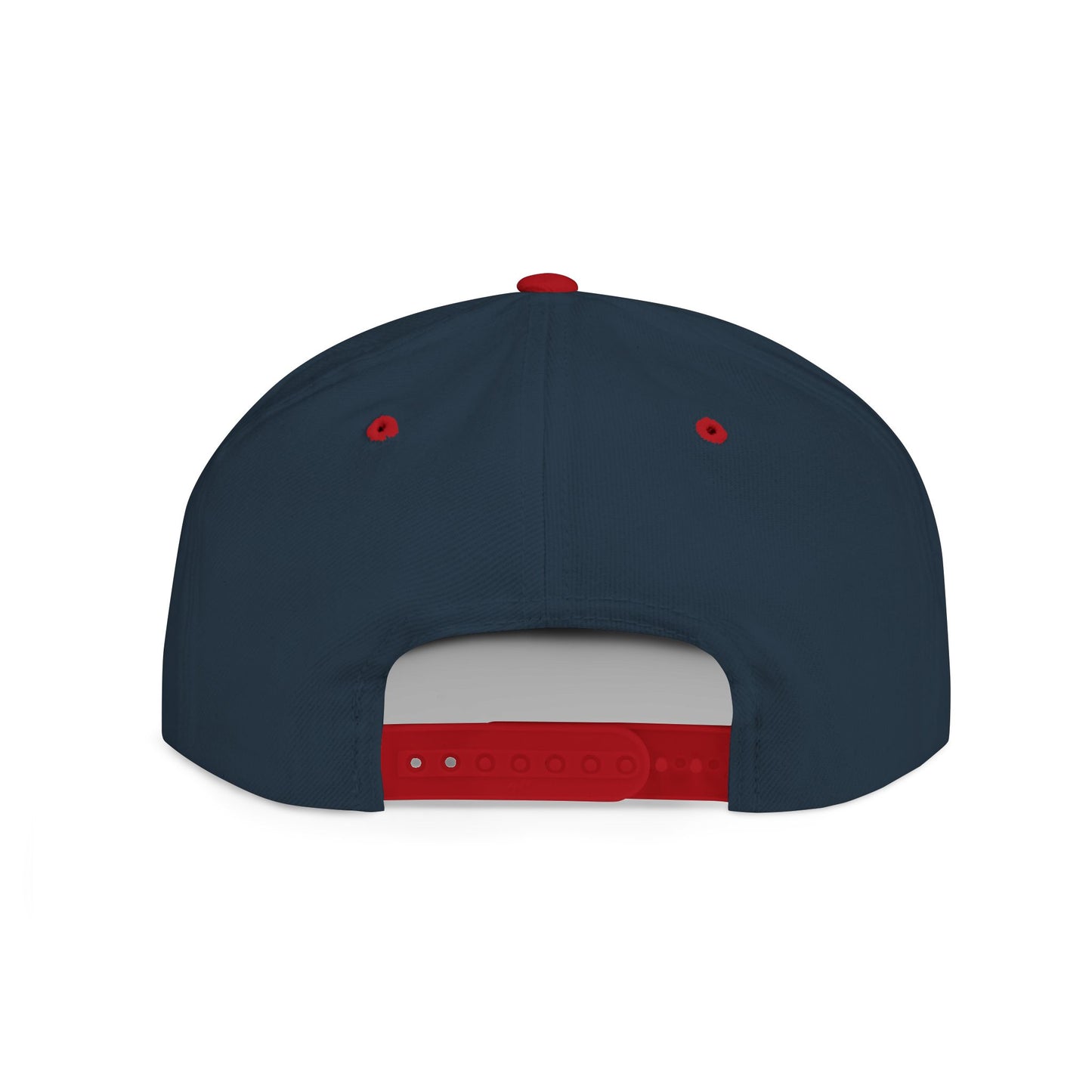When in doubt throttle out red flat brim snapback
