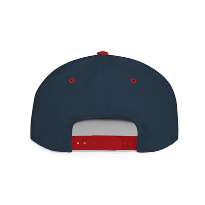 When in doubt throttle out red flat brim snapback