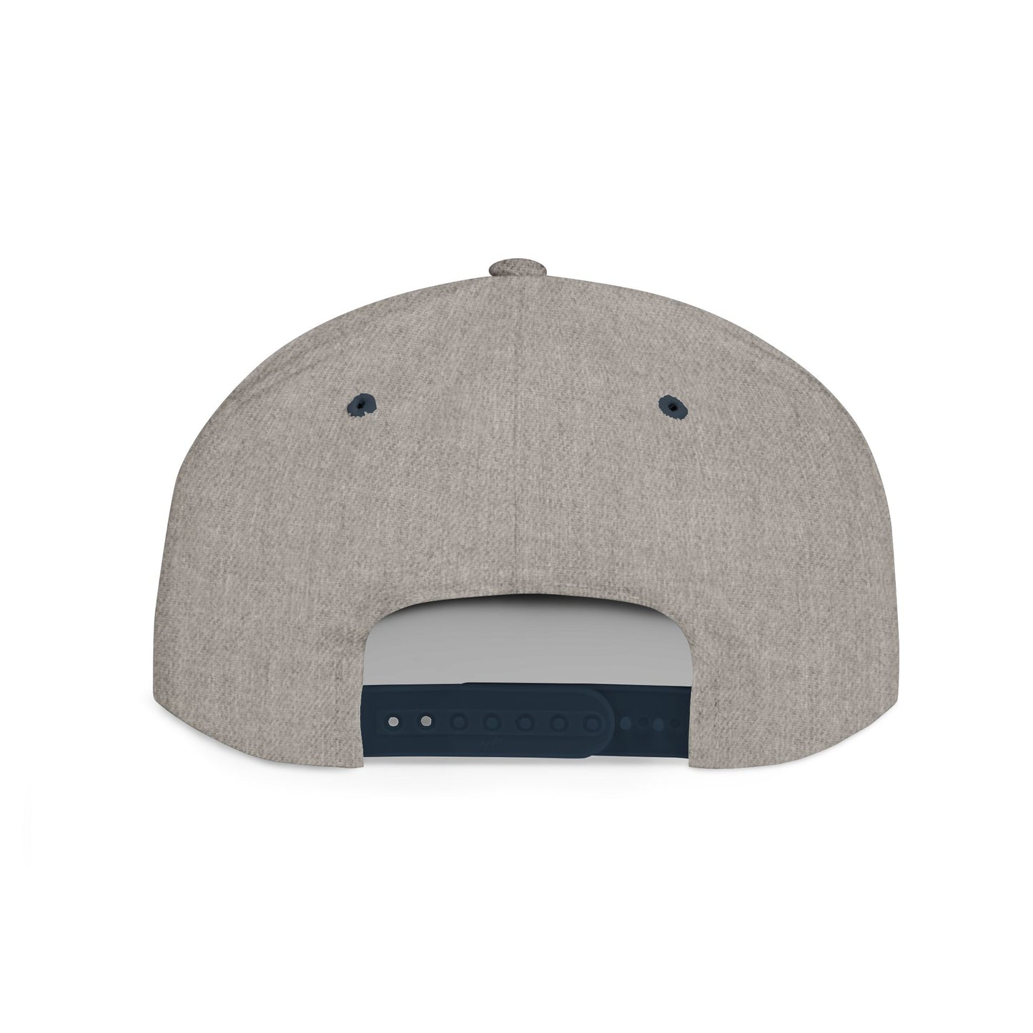 When in doubt throttle out black flat brim snapback