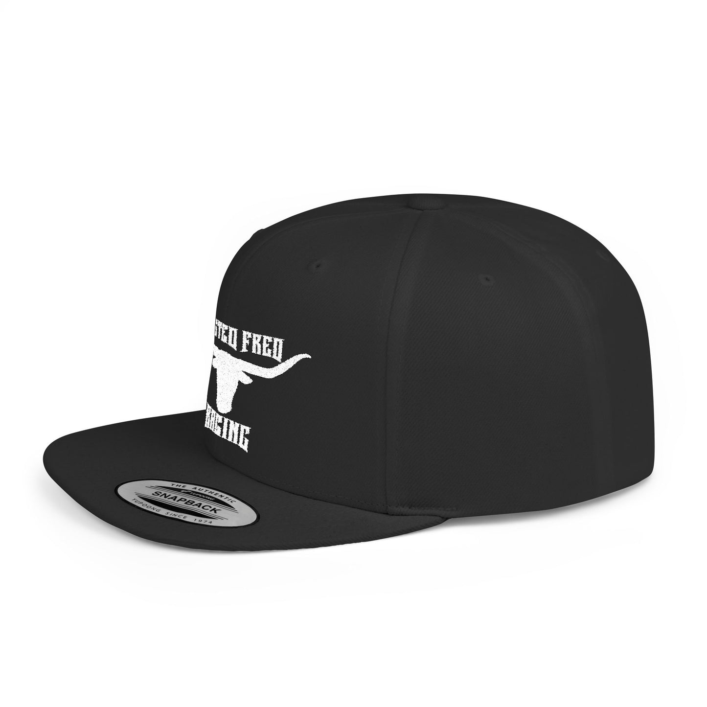 Long horn WHITE TWFR snap back