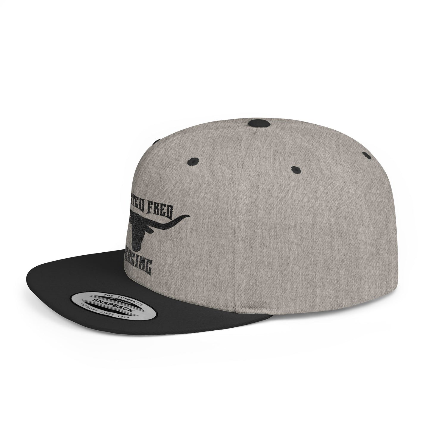 Long horn BLACK TWFR snap back