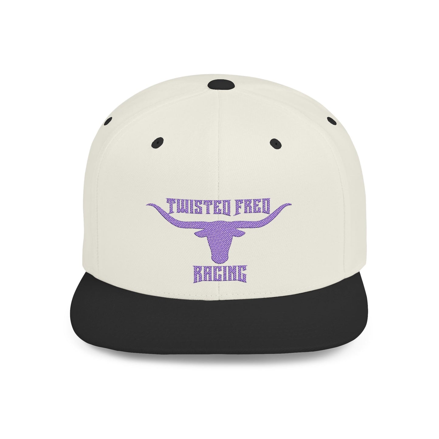 Long horn PURPLE TWFR snap back