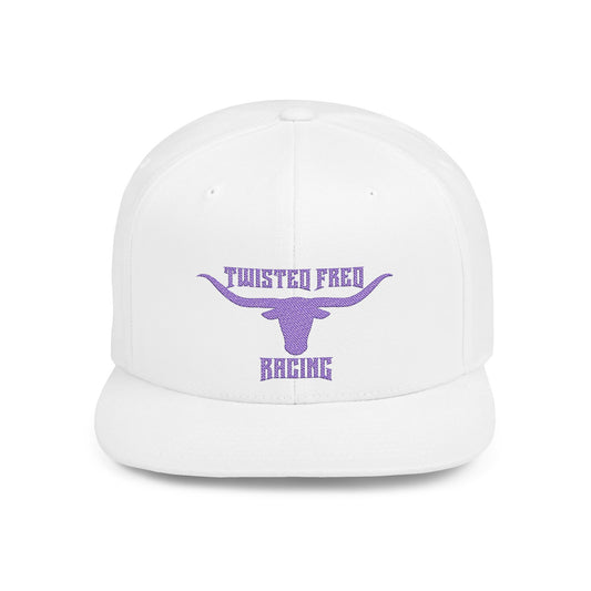 Long horn PURPLE TWFR snap back