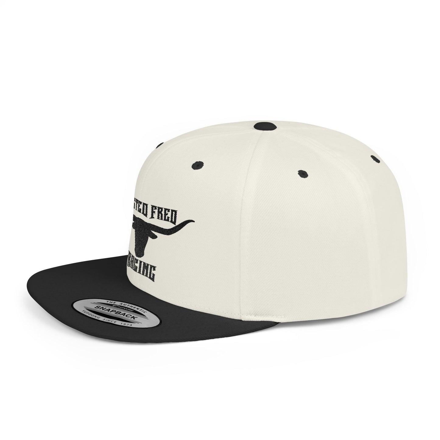 Long horn BLACK TWFR snap back