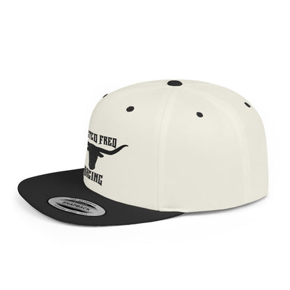 Long horn BLACK TWFR snap back