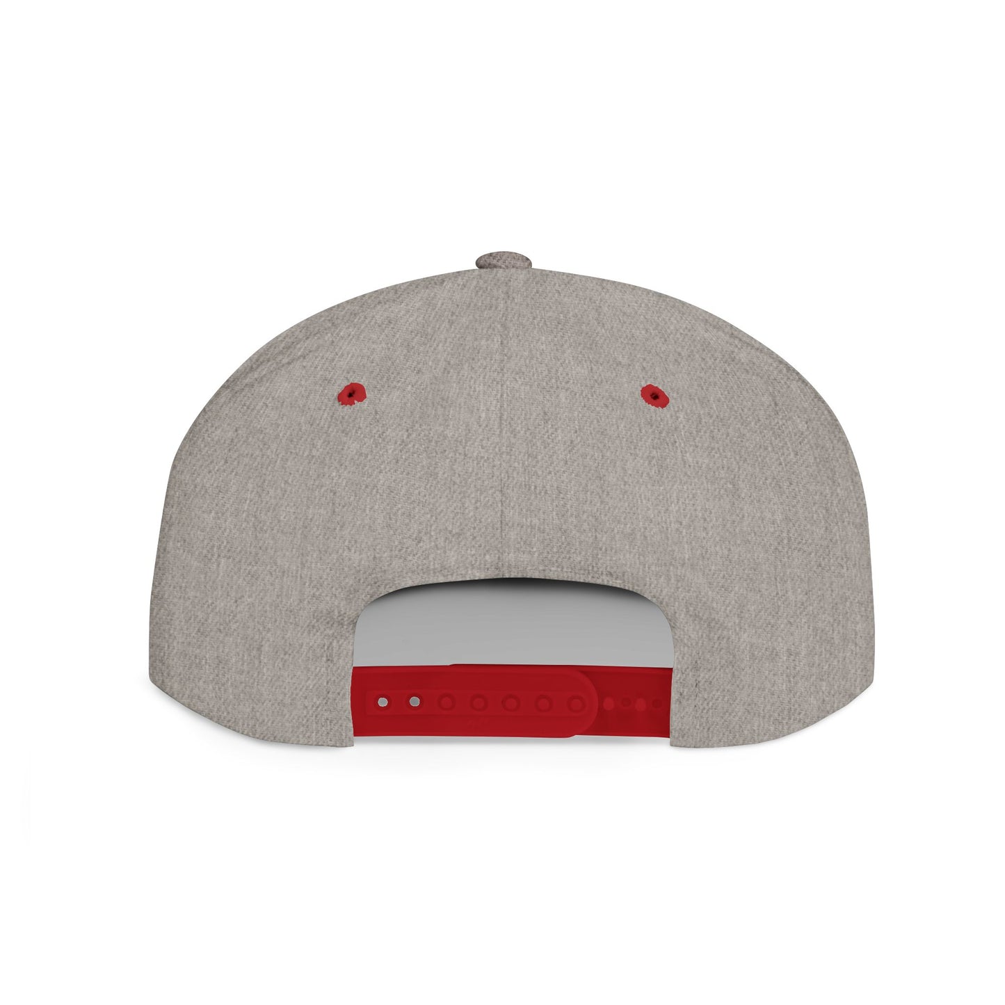 When in doubt throttle out red flat brim snapback