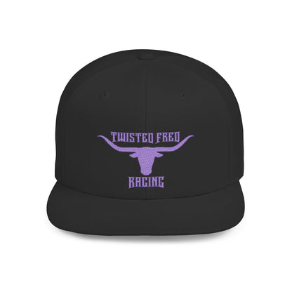 Long horn PURPLE TWFR snap back