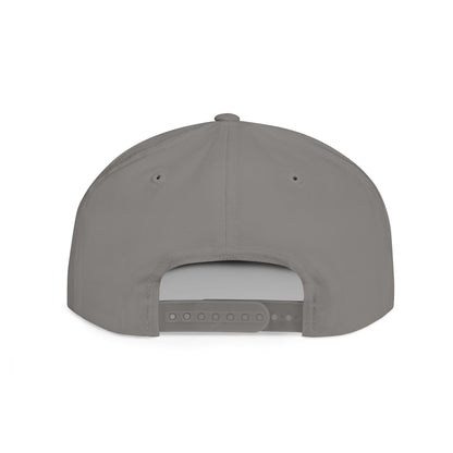 When in doubt throttle out black flat brim snapback